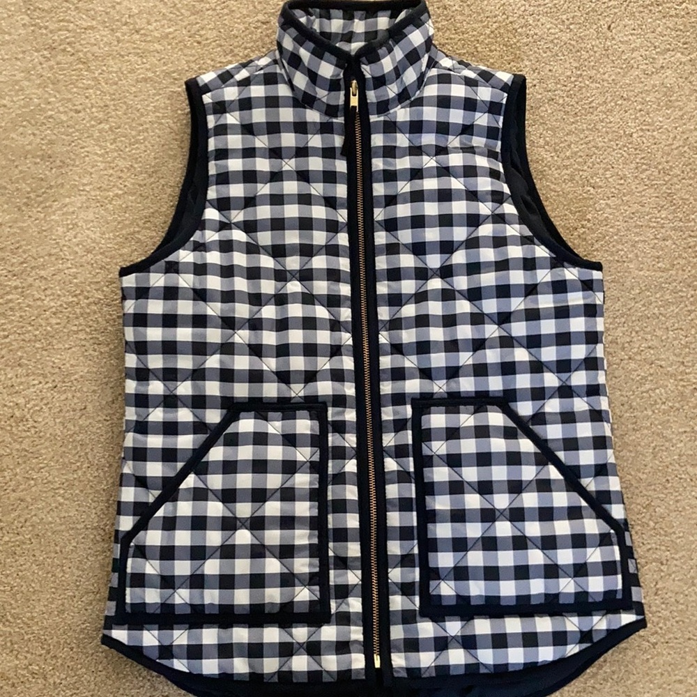 Jcrew Mercantile Checkered Vest